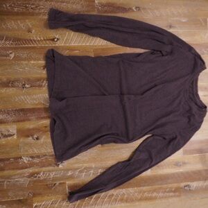 Dark Grey Long Sleeve Beyond Scrubs Under Scrub Top